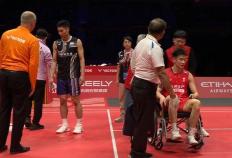 开云体育在线-突发！羽(yǔ)聯(lián)总决賽(sài)李诗沣乘胜追击意外受伤，坐輪(lún)椅離(lí)场中断比(bǐ)賽(sài)！