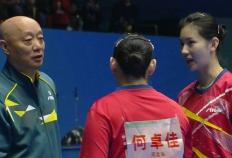 开云体育在线-2-3！全运乒乓球巨大争议：何卓佳哭着跟裁判组理论，孙颖莎休战