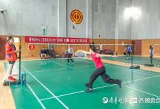 kaiyun-滕(téng)州市中心人民医院举办职工羽毛球比赛