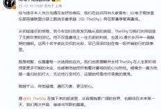 开云-再见theshy！IG官宣：theshy暫(zàn)别赛场！本人回應(yīng)：将躰(tǐ)验多(duō)彩人生