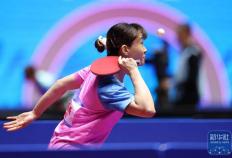 开云体育APP下载-全(quán)運(yùn)会｜孙颖莎亮相(xiāng)乒(pīng)乓球女單(dān)比赛