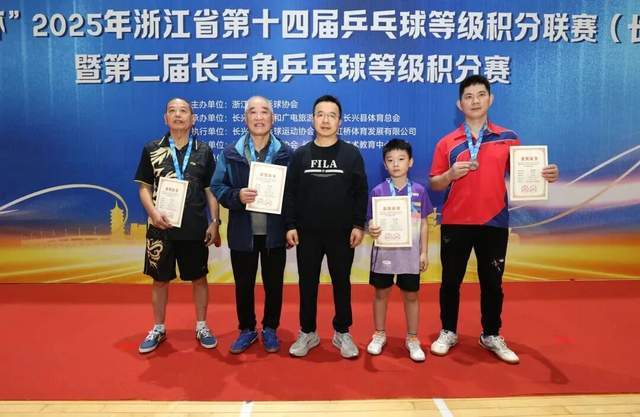 开云下载-“新城环保杯”2025年浙江(jiāng)省第(dì)十四(sì)屆(jiè)乒(pīng)乓球等級(jí)积分联赛(长兴站)暨第(dì)二屆(jiè)长三(sān)角乒(pīng)乓球等級(jí)积分赛落幕