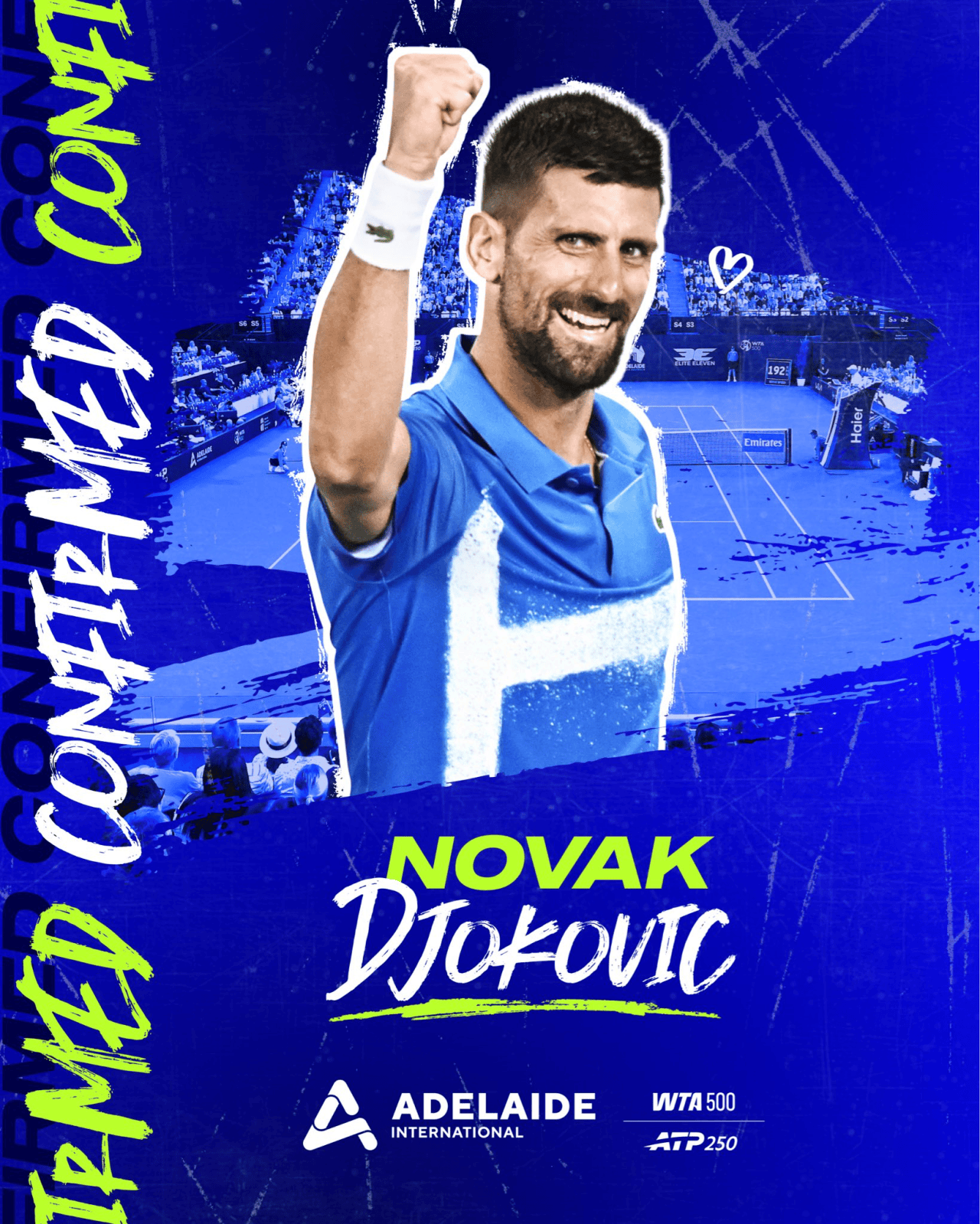 开云-拒绝空降澳網(wǎng)！德(dé)约官宣赛季首站比赛；阿卡辛纳奔赴表演赛